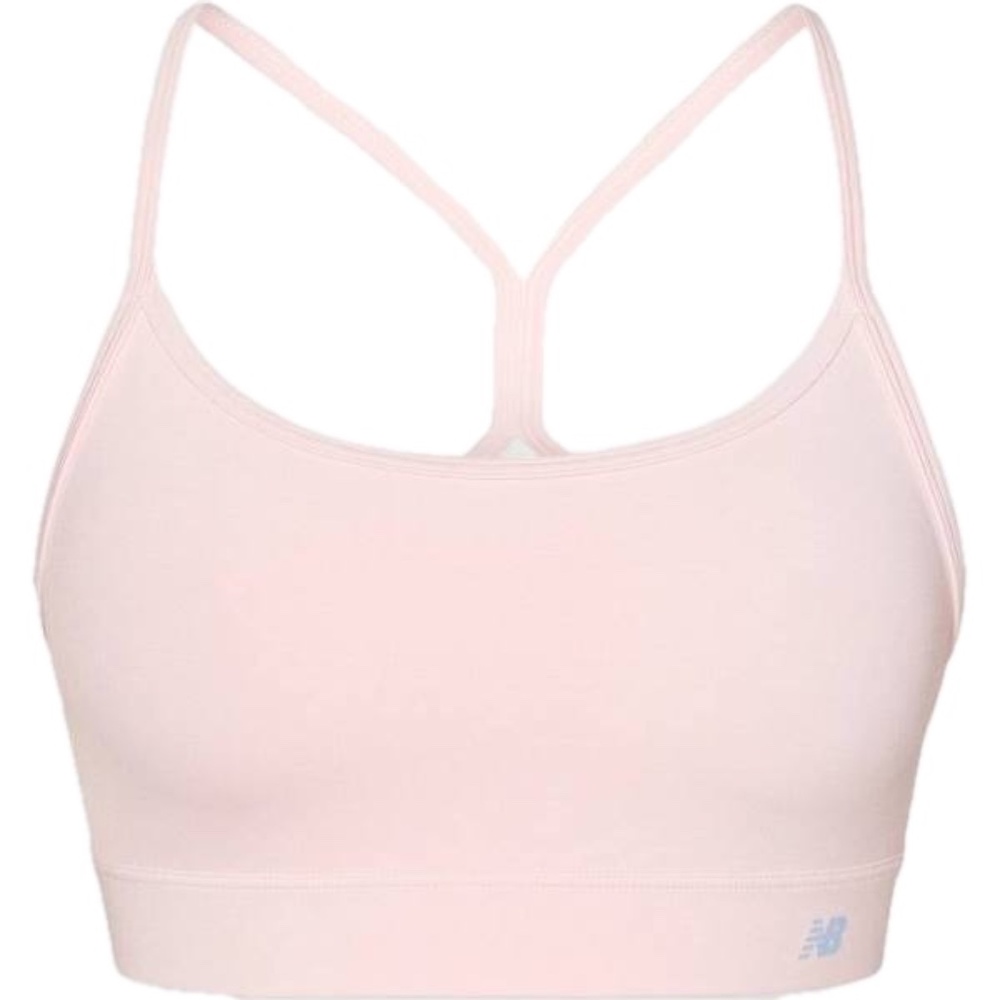 NWT New Balance Essential Yoga Bra - Rose Sugar - Small